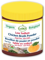 bouillon de poulet en poudre, faible en sodium-sans levure-1