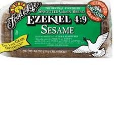 bread Ezekiel, sesame sprouted whole grain (FROZEN)-1