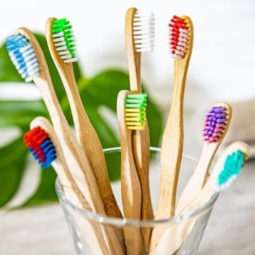 Kids bamboo toothbrushes-3