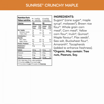 Cereal, crunchy maple sunrise-2