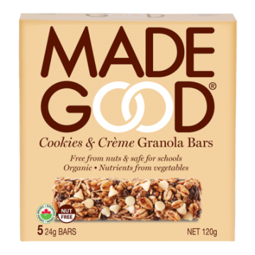 Granola bars: cookies & cream-1