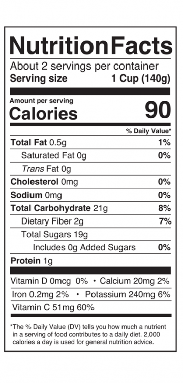 mangue, morceaux (CONGELÉ)-2