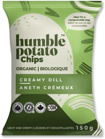Potato chips, Creamy Dill-1