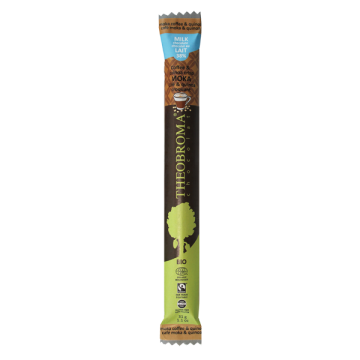 Bâton de chocolat 38%, café moka et quinoa-1