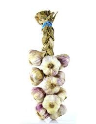 garlic, braided-1
