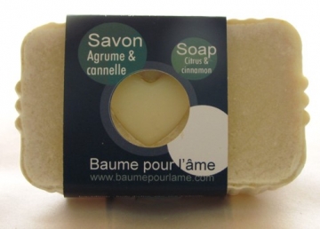 Savon en barre: Orange & Cannelle-1