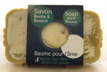 Bar soap: Mint & rosemary-1