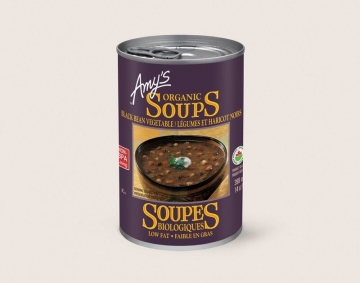 soupe, légumes et haricots noires (conserve)-1