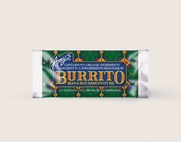 burrito, bean and rice (91%organic)(frozen)-1