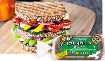 bread Ezekiel, sesame sprouted whole grain (FROZEN)-2