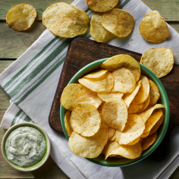Potato chips, Creamy Dill-3