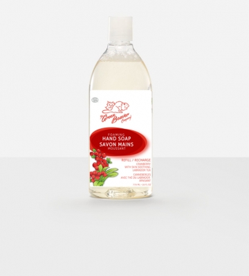 Foaming hand soap: cranberry delight (refill)-1