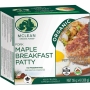 Maple breakfast patty, pork 