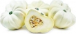 squash, white acorn 