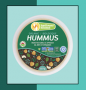 Hummus, roasted garlic & spinach 