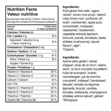 Granola Bars: Mixed berry-2