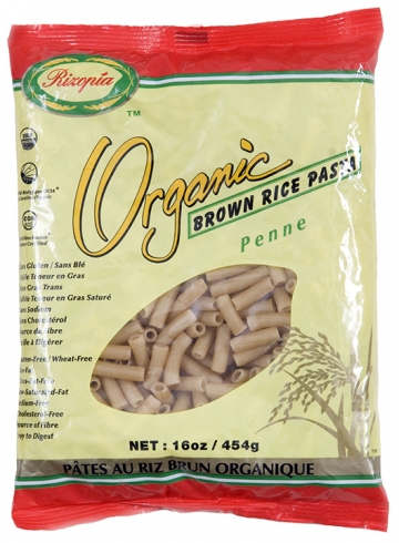 Penne: brown rice-1